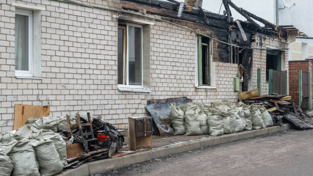 Professional Soot Cleanup technician working in Folsom, NJ